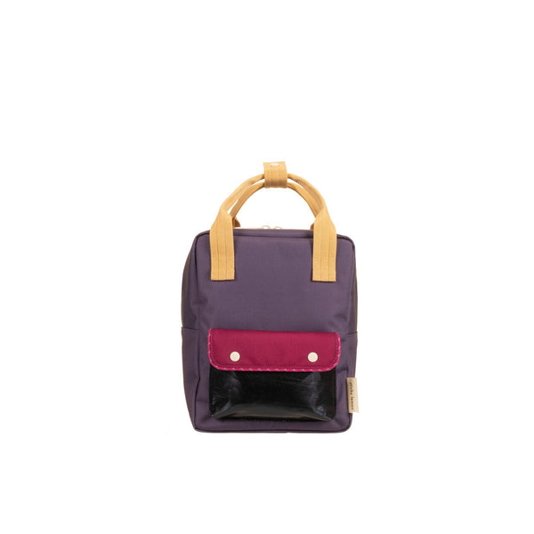 sticky lemon small backpack envelope - pennant purple