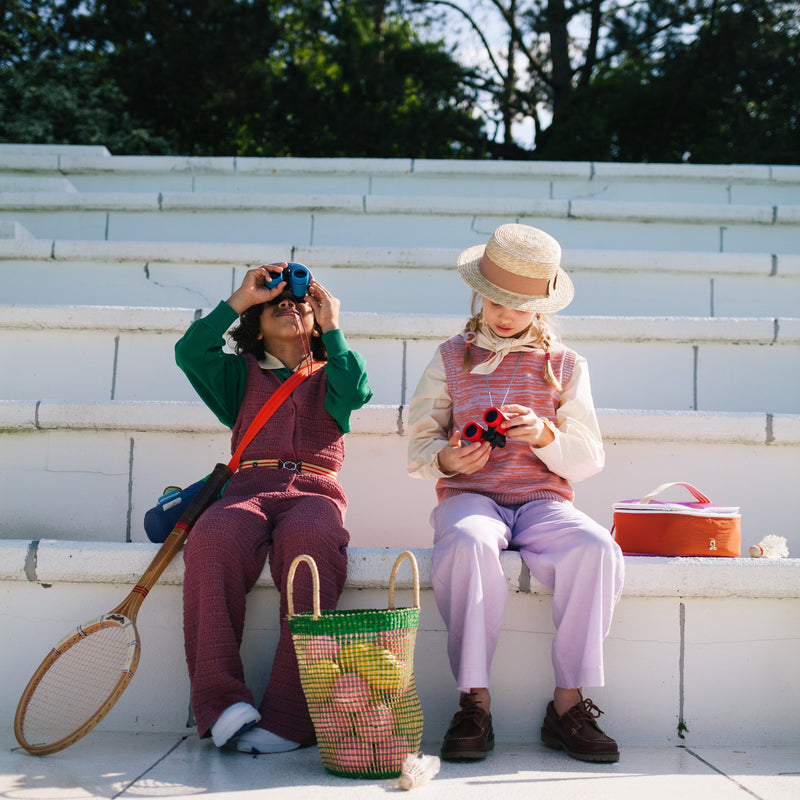 sticky lemon binoculars - red