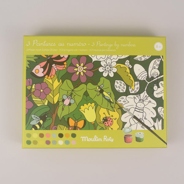 moulin roty le jardin paint by numbers - botanist