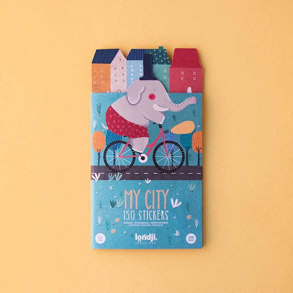 londji stickers - city