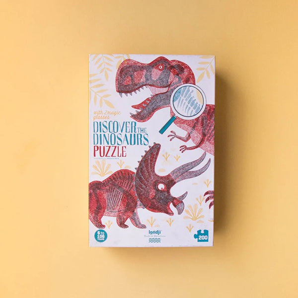 londji puzzle - discover the dinosaurs