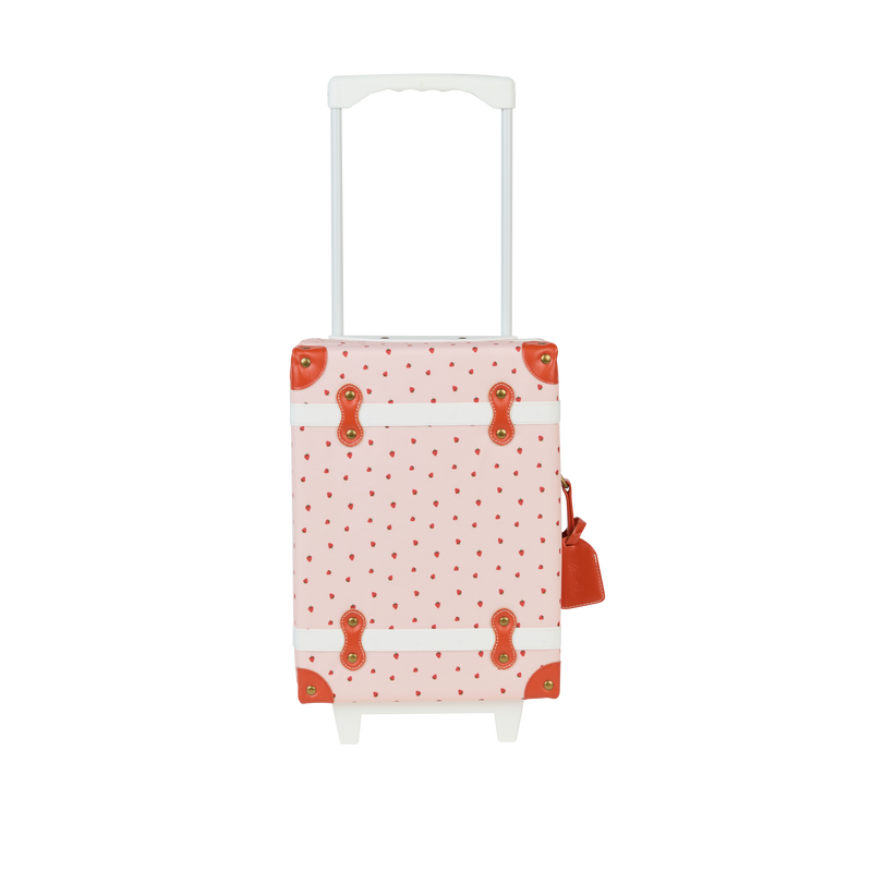 olli ella see-ya suitacase - strawberry