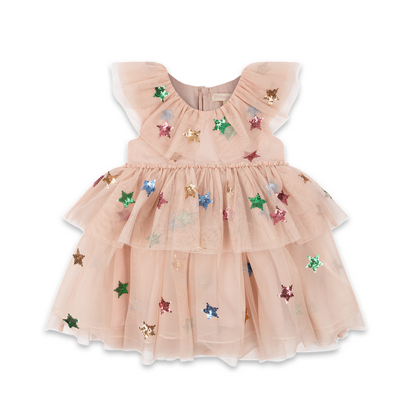 konges yvonne fairy dress - multi star