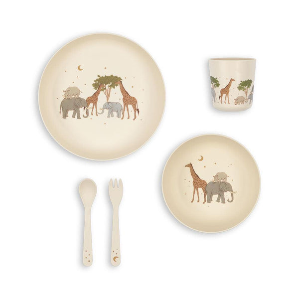 konges dinner set - safari