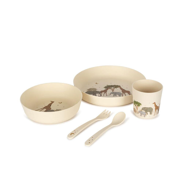 konges dinner set - safari