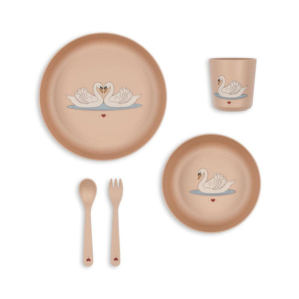 konges dinner set - swan