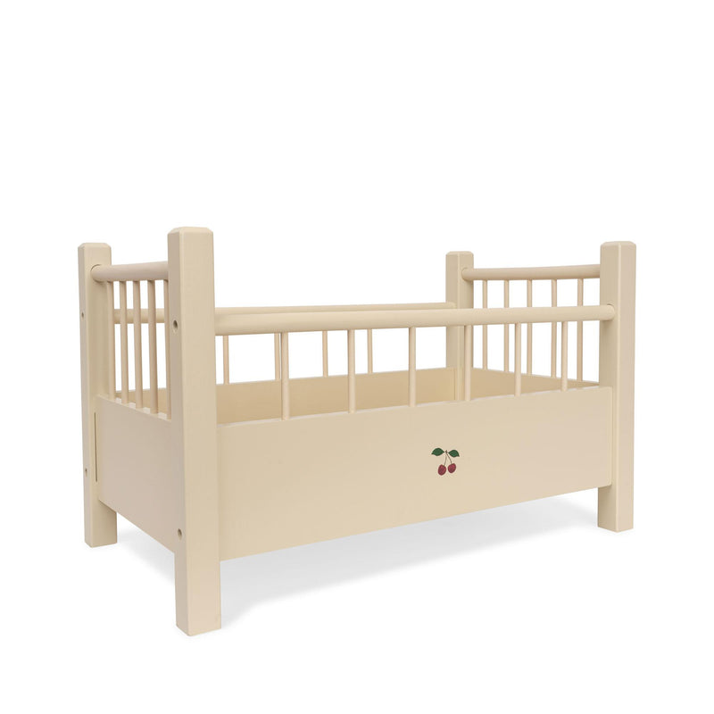 konges wooden doll bed