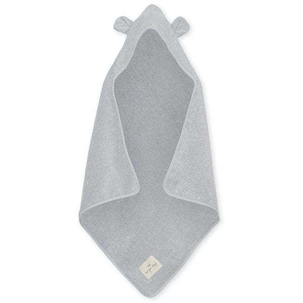 konges baby terry towel - dusty blue